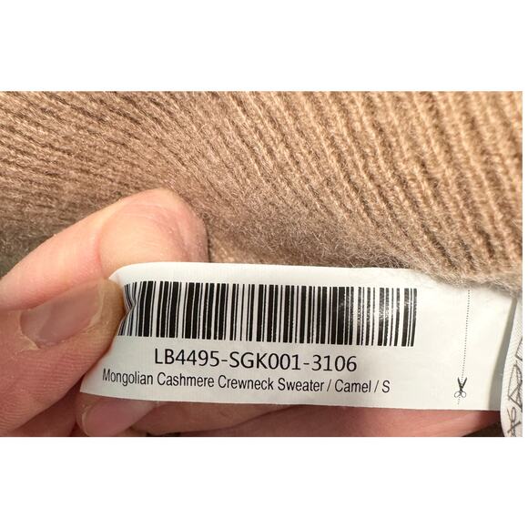 QUINCE Mongolian Cashmere Crewneck Sweater Quiet Luxury Size S - Picture 4 of 4